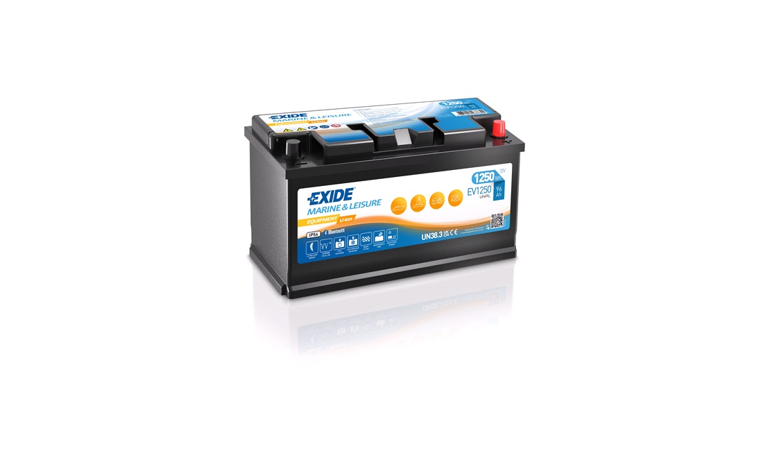  Batteri Exide Equipment Li-Ion EV1250 96Ah