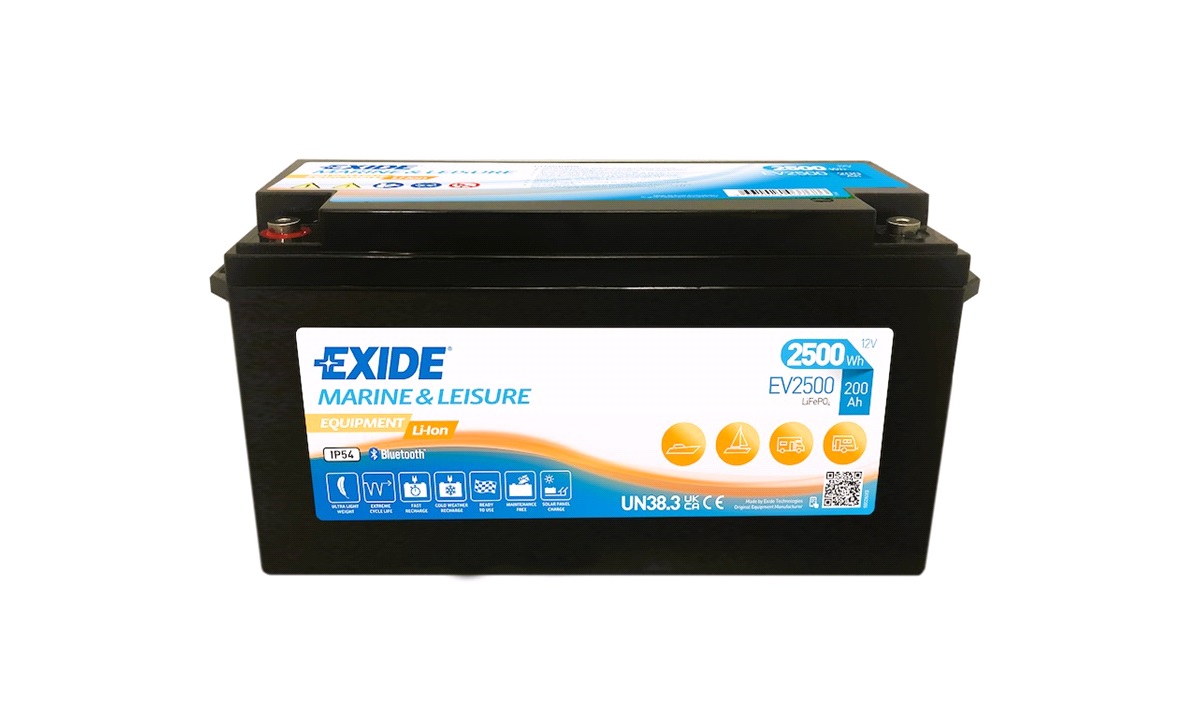  Batteri Exide Equipment Li-Ion EV2500Wh 200Ah