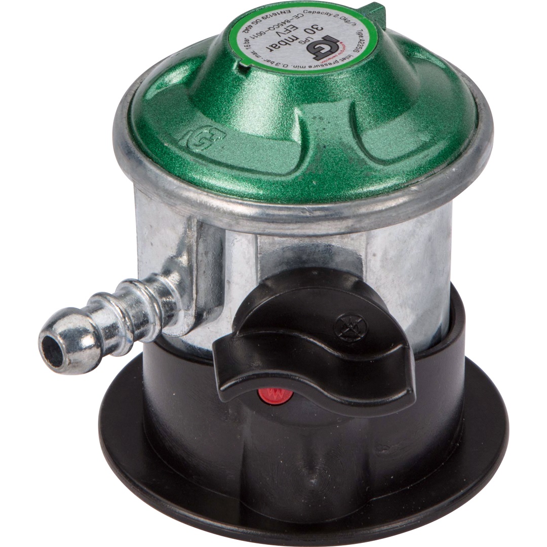Integrated Gas Technologies Gassregulator, Jumbo, Click-on, 10mm.