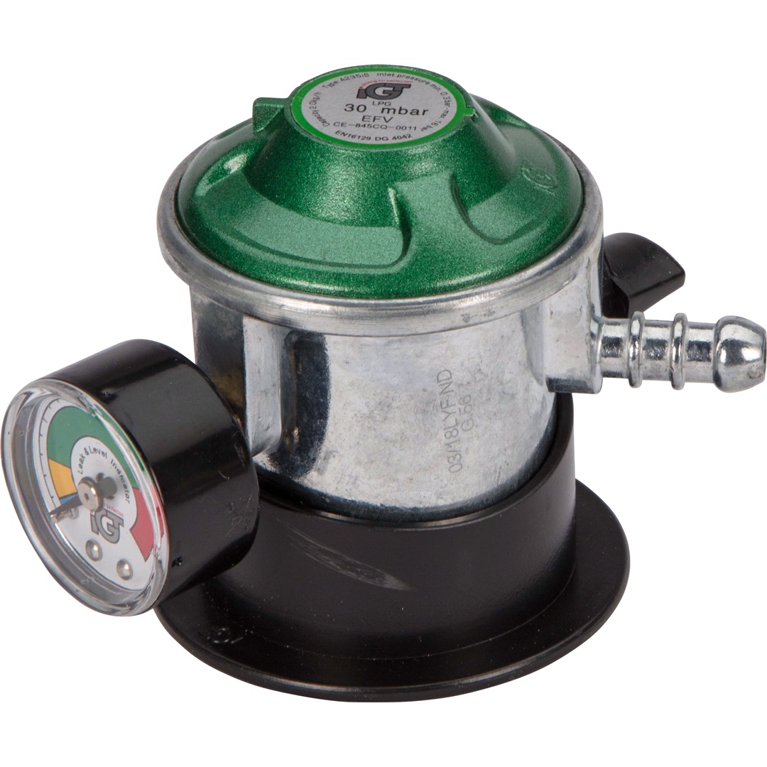 Integrated Gas Technologies Gassregulator Med Manometer, 10 Mm