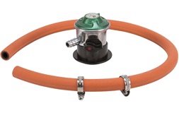 Gasmonteringssæt, Regulator/slange 10 mm