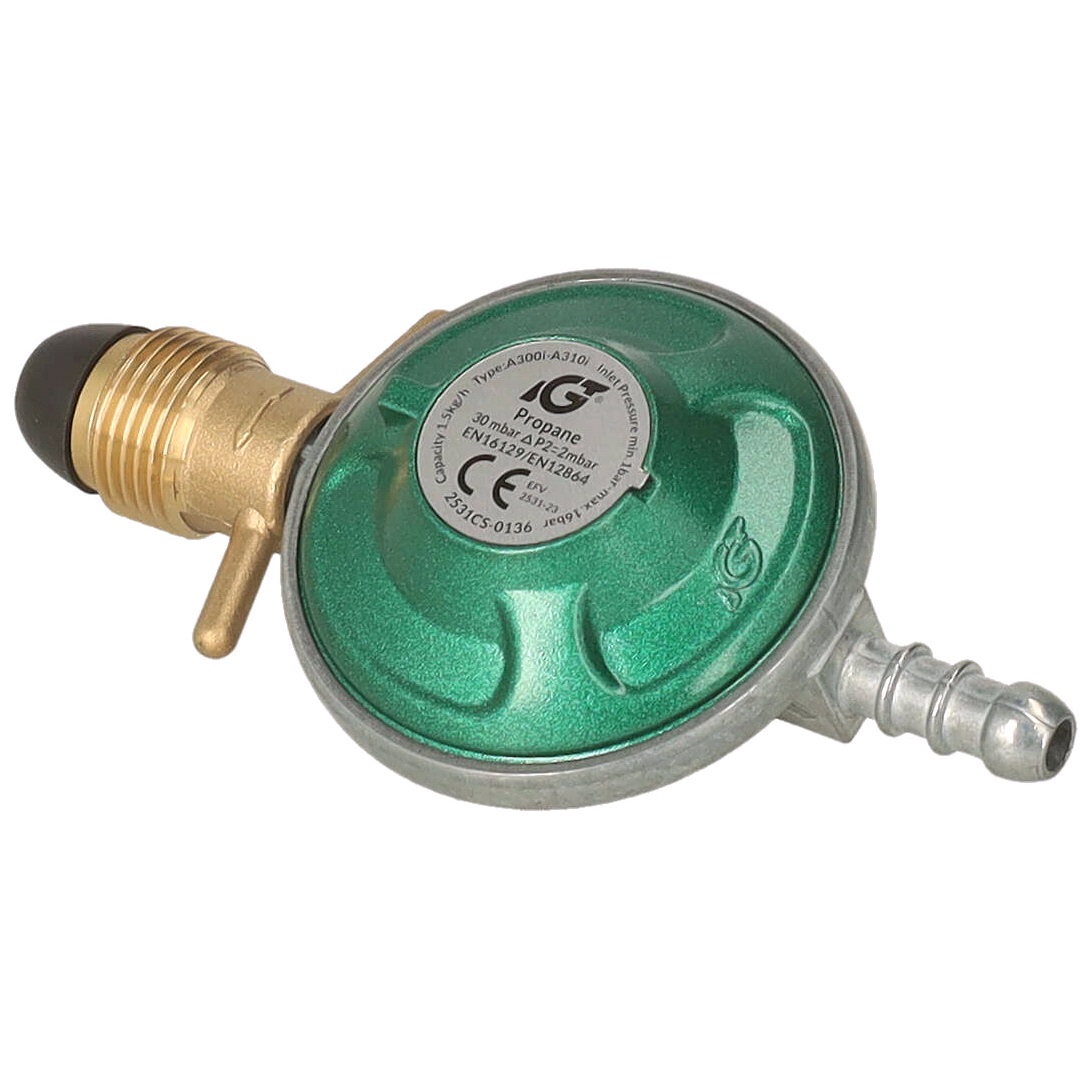 Integrated Gas Technologies Gasregulator G10 Svensk gasflaska, 8mm.