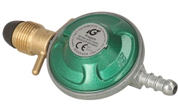Gasregulator G10 Svensk gasflaska, 8mm.