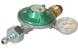 Gasregulator m/manometer G10 Svenska 8mm