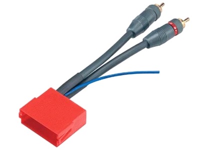 ISO-adapter minicable RCA Audi,GolfV -06