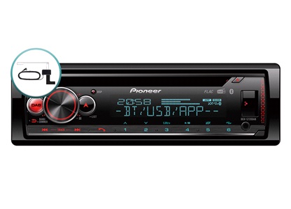 Pioneer DEH-S720DABAN 1DIN CD BT USB APP