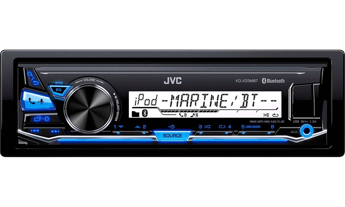 JVC KDX33MBT Marine radio Autoradio thansen.dk