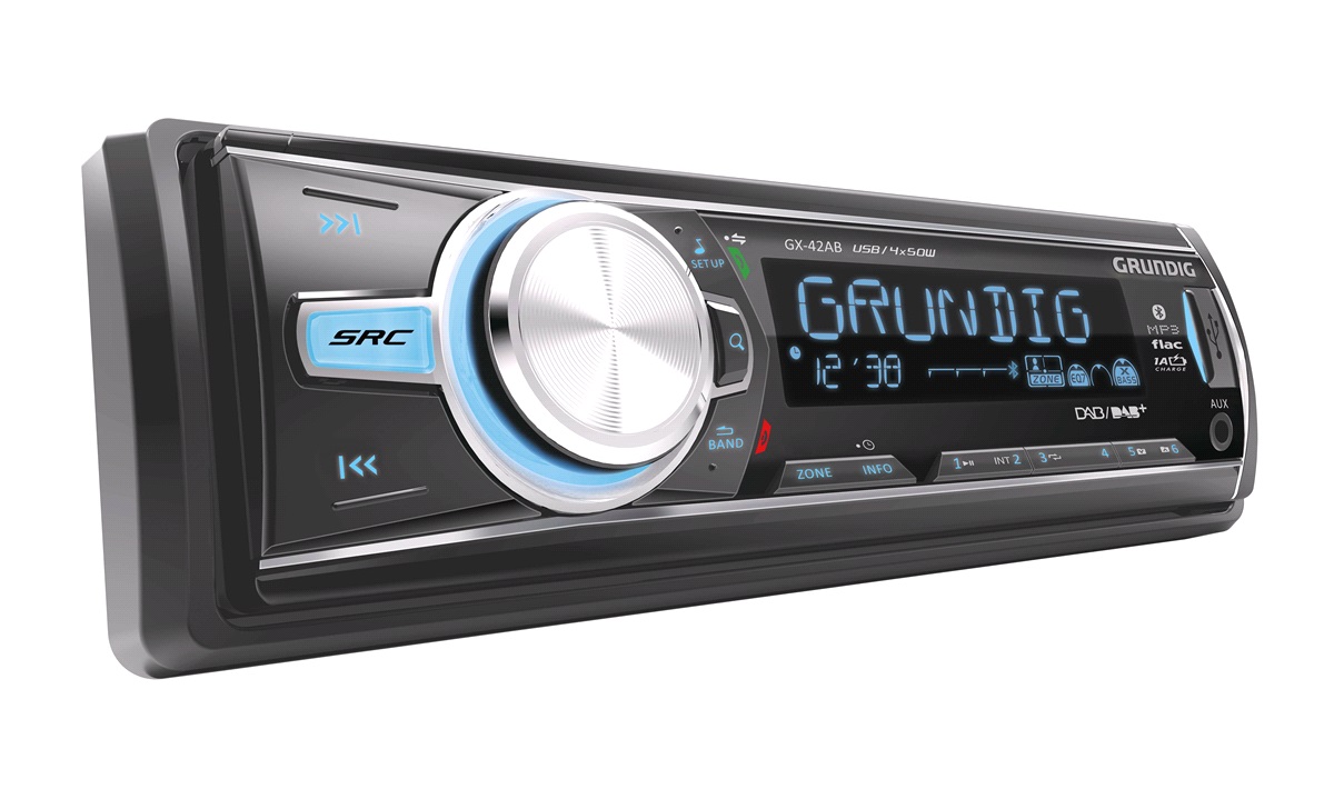 Grundig Gx Dab Bt Usb Aux Rds Dab Autoradio Thansen Dk