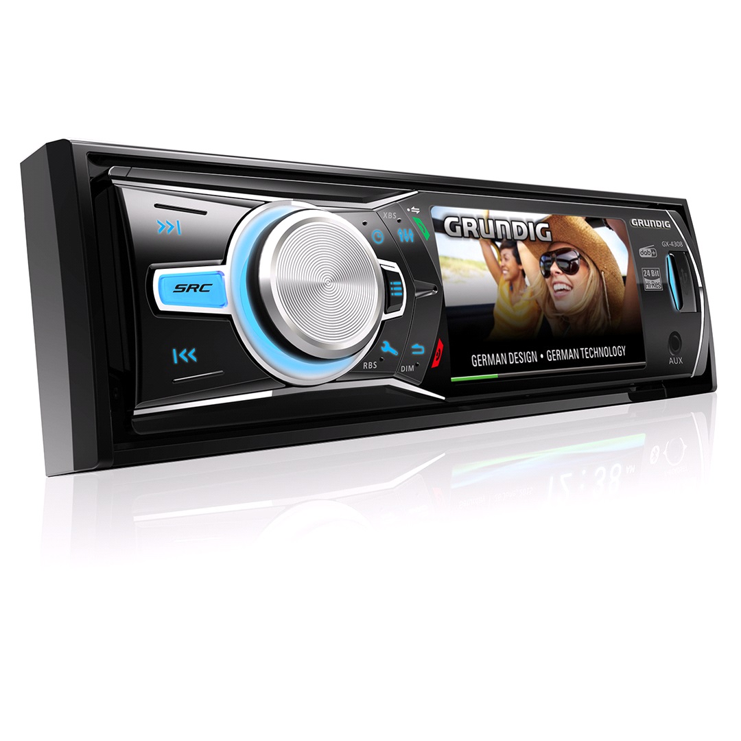 Grundig Grundig GX-4308DAB 1-DIN 3" LCD BT/USB