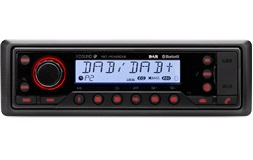 Xzound MBT-MS400D 1DIN Marine Radio Sort