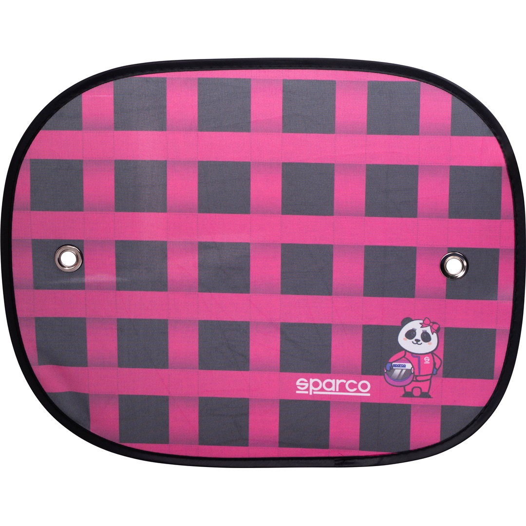 Sparco Solbeskytter 2 Stk Sort/pink Sparco Kids