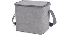 Kjølebag med skulderreim 11 liter GRÅ