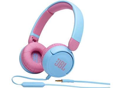 JBL Kids JR310 hörlura, blå/rosa 