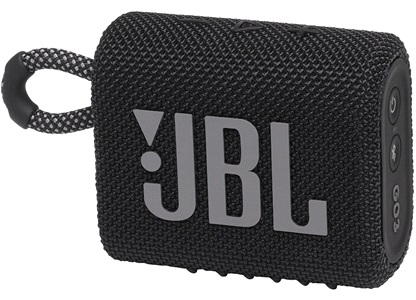 JBL Go3 BT Højttaler Black - Vandtæt   