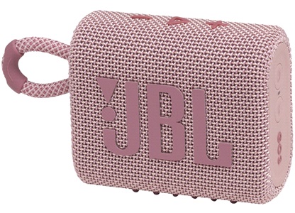 JBL Go3 BT Høyttaler Pink - Vanntett  