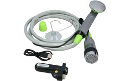 Trådløst dusjsett m/batteri + USB lader