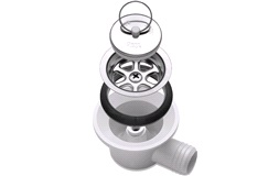 Dometic SMEV Avløpssil AC530,vinkel 20mm