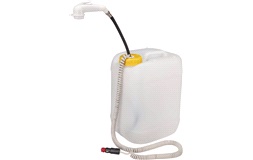 Brusersæt, transportabelt - 12V, 20 ltr.