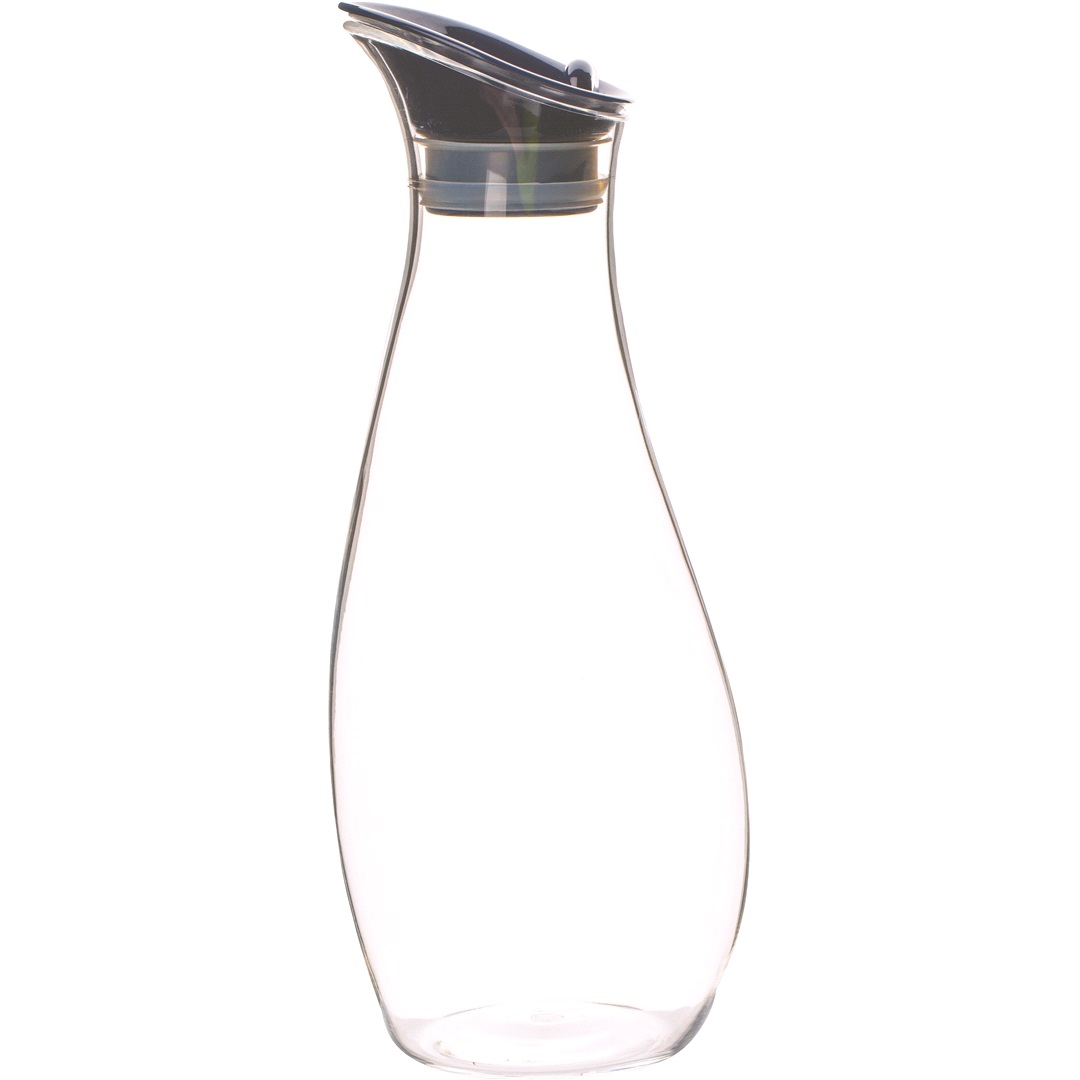Gimex Karaffel Klar Plast m. Lokk, 1 l. Gimex