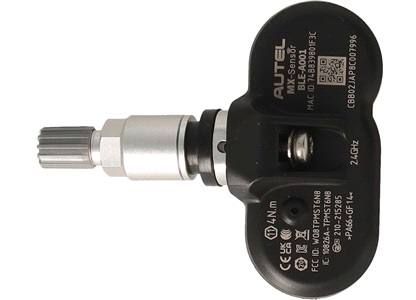 TPMS Ventil MX-Sensor BT Clamp-in Sølv
