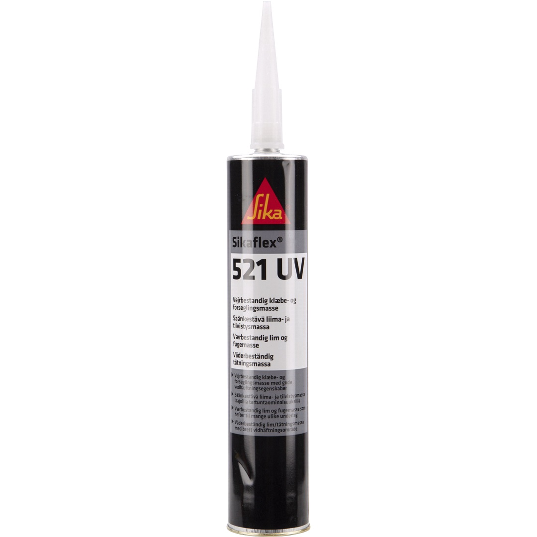 Sika Sikaflex 521 UV, Vit, Camping Tätnings.>