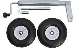 Næsehjul med dobbelt lufthjul 