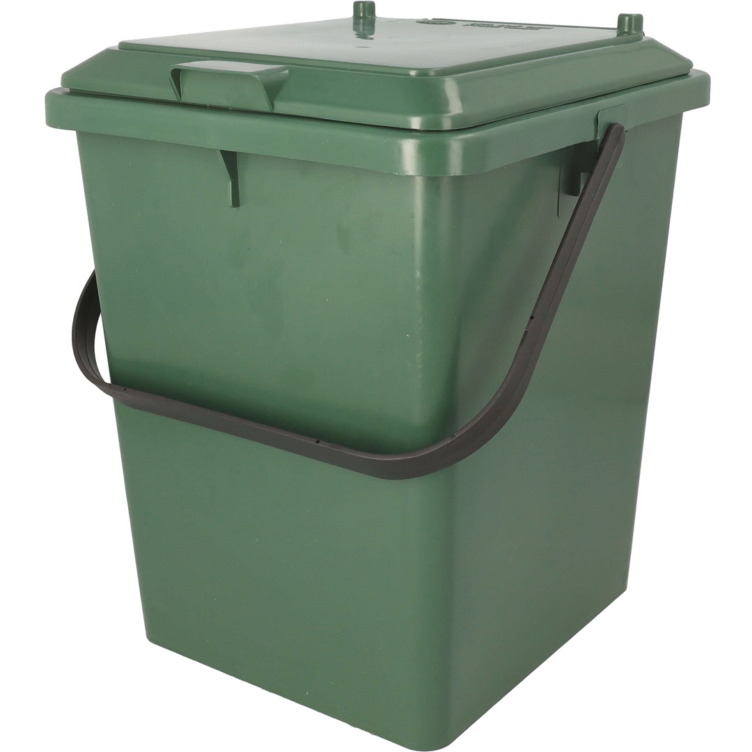 Camp+Nature Avfallskärl med lock, 10L