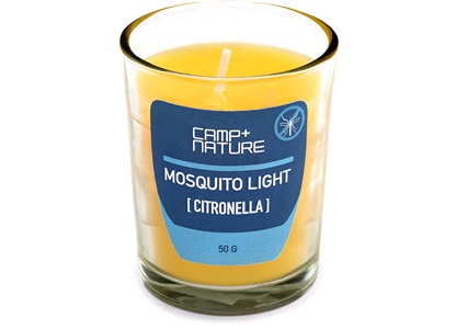 Mygglampa Citronella i glas 50 g