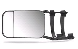 Campingspejl G1, Flad/Konvex glas, 1 stk