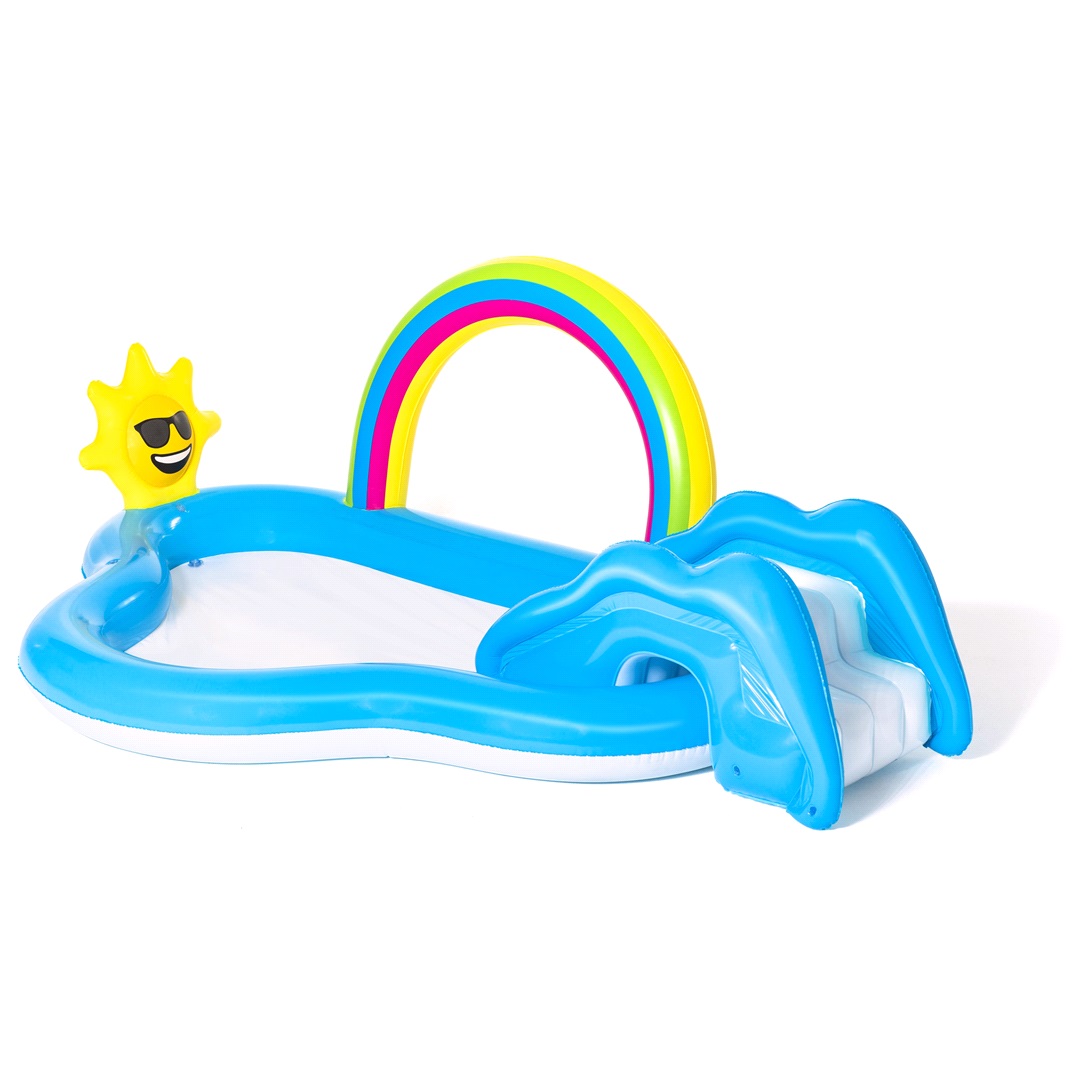 Bestway Barnebasseng Rainbow 2,57x1,45m
