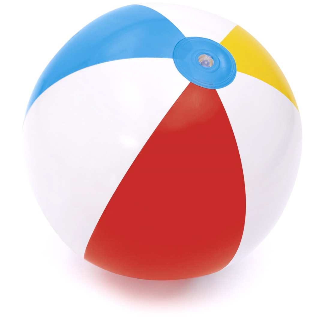 Bestway Badboll flerfärgad 51cm