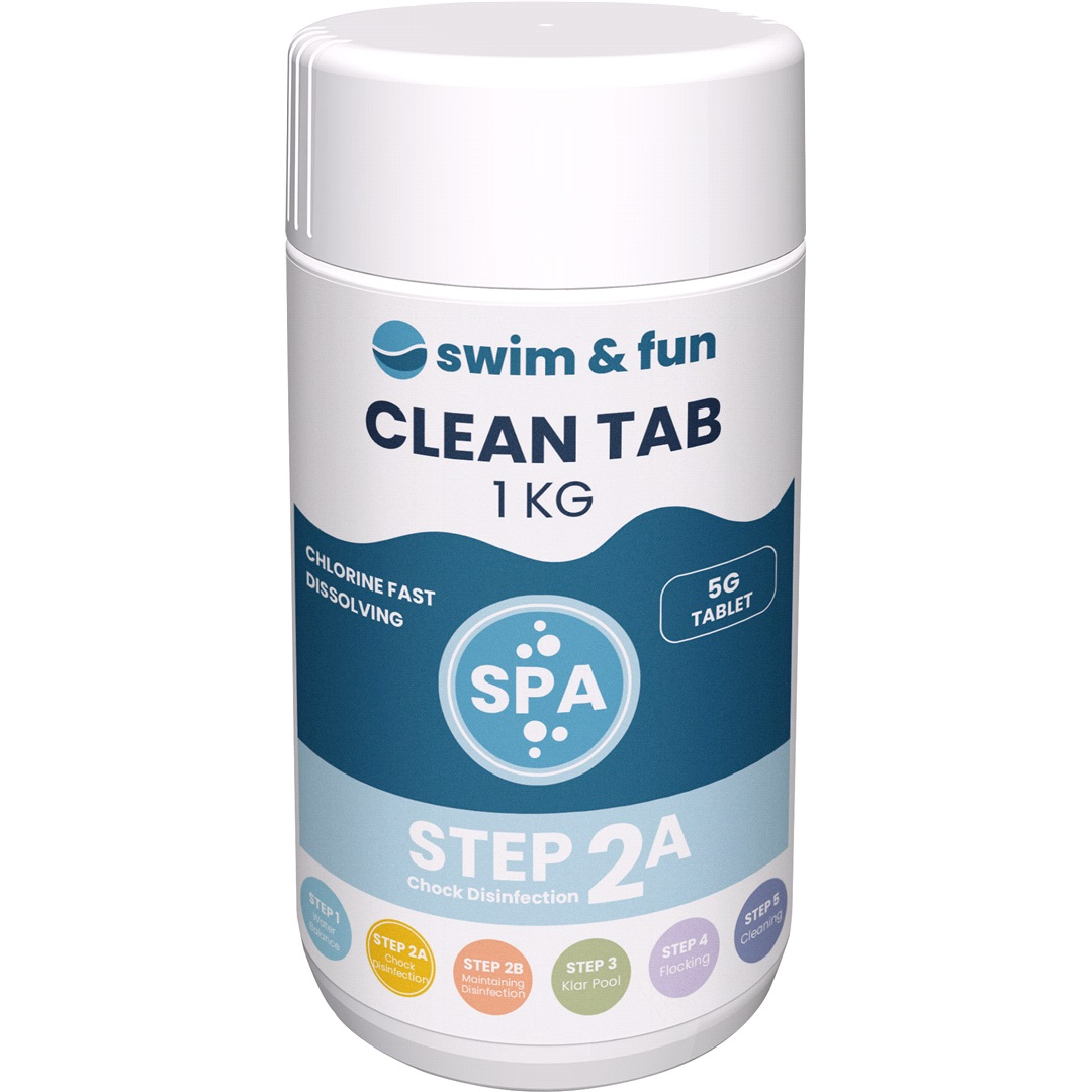 Swim And Fun Cleantab 5g Klortabletter