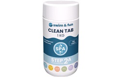 CleanTab 5g Klortabletter 1kg Swim & Fun