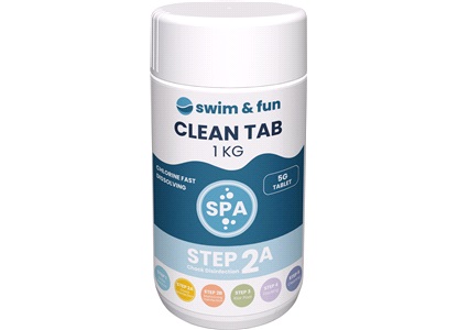 CleanTab 5g Klortabletter 1kg Swim & Fun