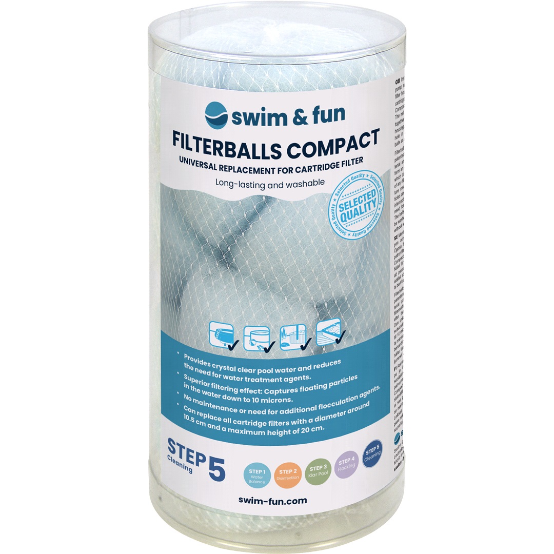 Swim And Fun Filterballer Til Spa/pools - Gjenbrukbar