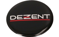 Dezent logo sort, 60mm