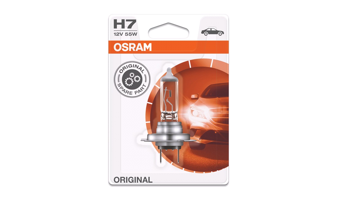  H7 12V-55W, OSRAM