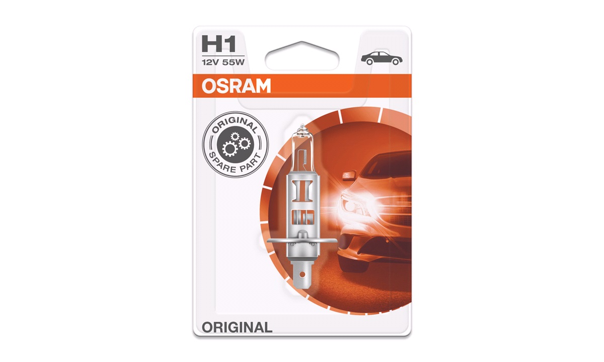  Pære H1, 12V-55W OSRAM