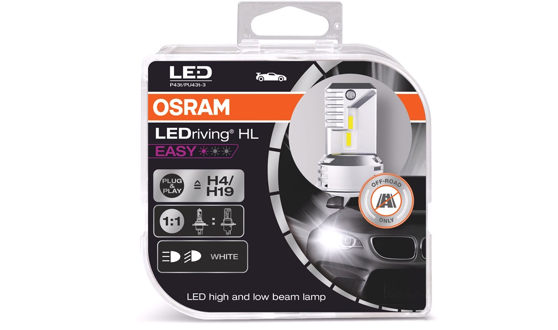  Forpæresæt Osram LED, CabEasy Sport
