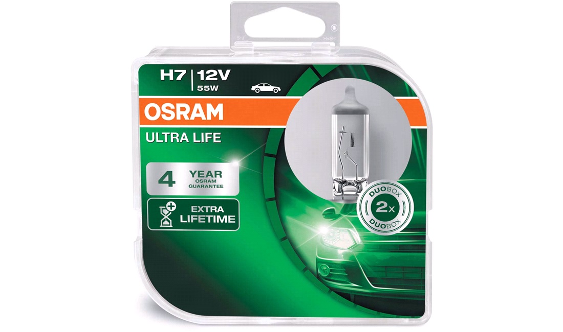  H7 Ultra Life, OSRAM, 2-Pack