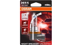 Pære H11 12V-55W NightBreaker Unlimited