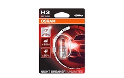 Pære H3 12V-55W Night breaker Unlimited