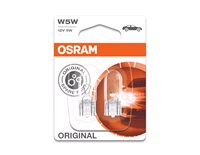  W5W 12V, OSRAM, 2-Pack