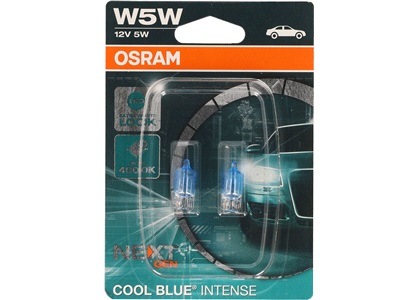 Pæresett W5W 12V CoolBlueIntense Osram
