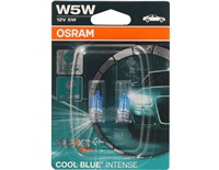  W5W CoolBlueIntense, 12V-5W, OSRAM, 2-Pack