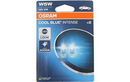 Pæresett W5W 12V CoolBlueIntense Osram