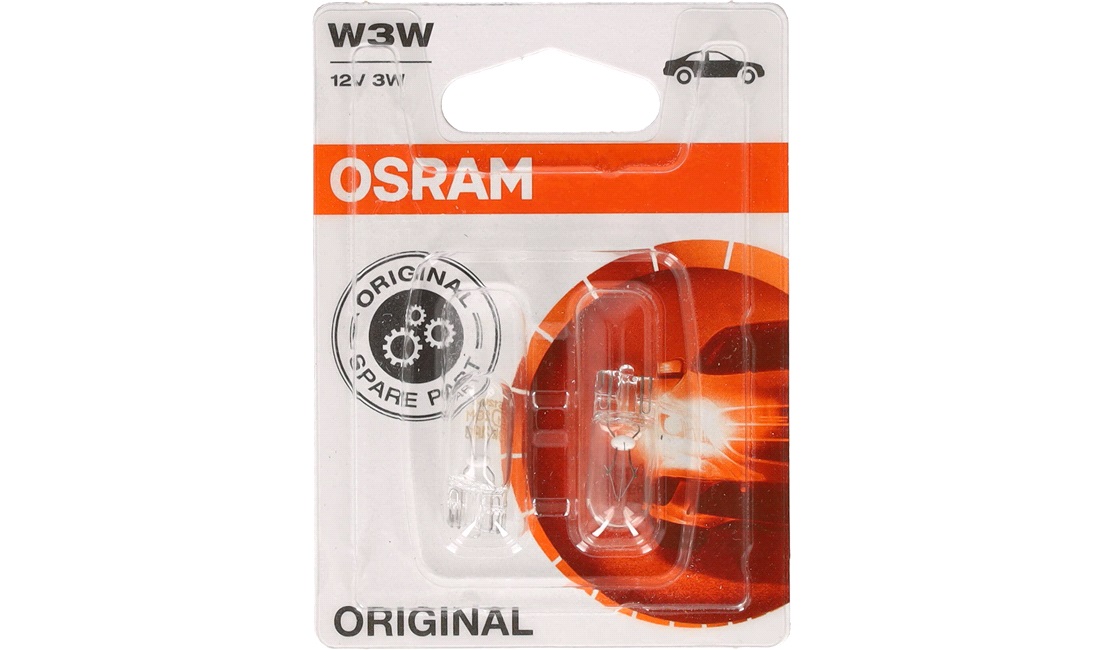  Pære 12V W3W W2,1x9,5d Osram 2821