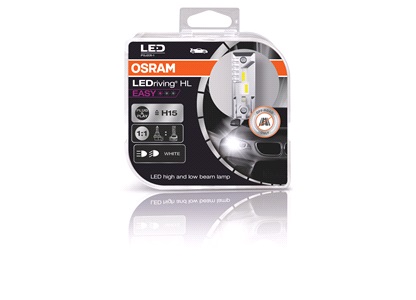 Pæresett H15 LEDriving Easy (Osram)