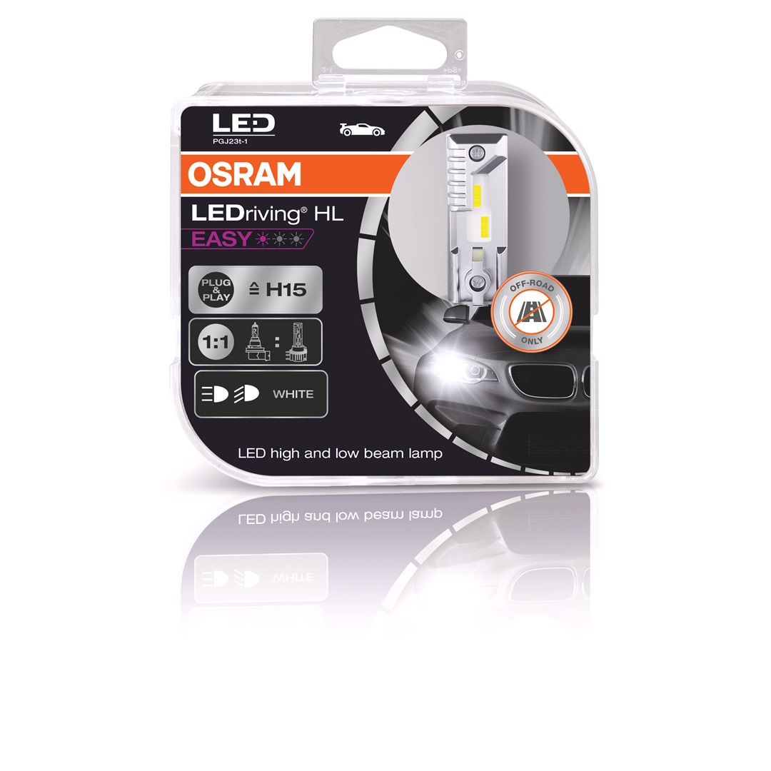 Osram Pæresett H15 Ledriving Easy (Osram)