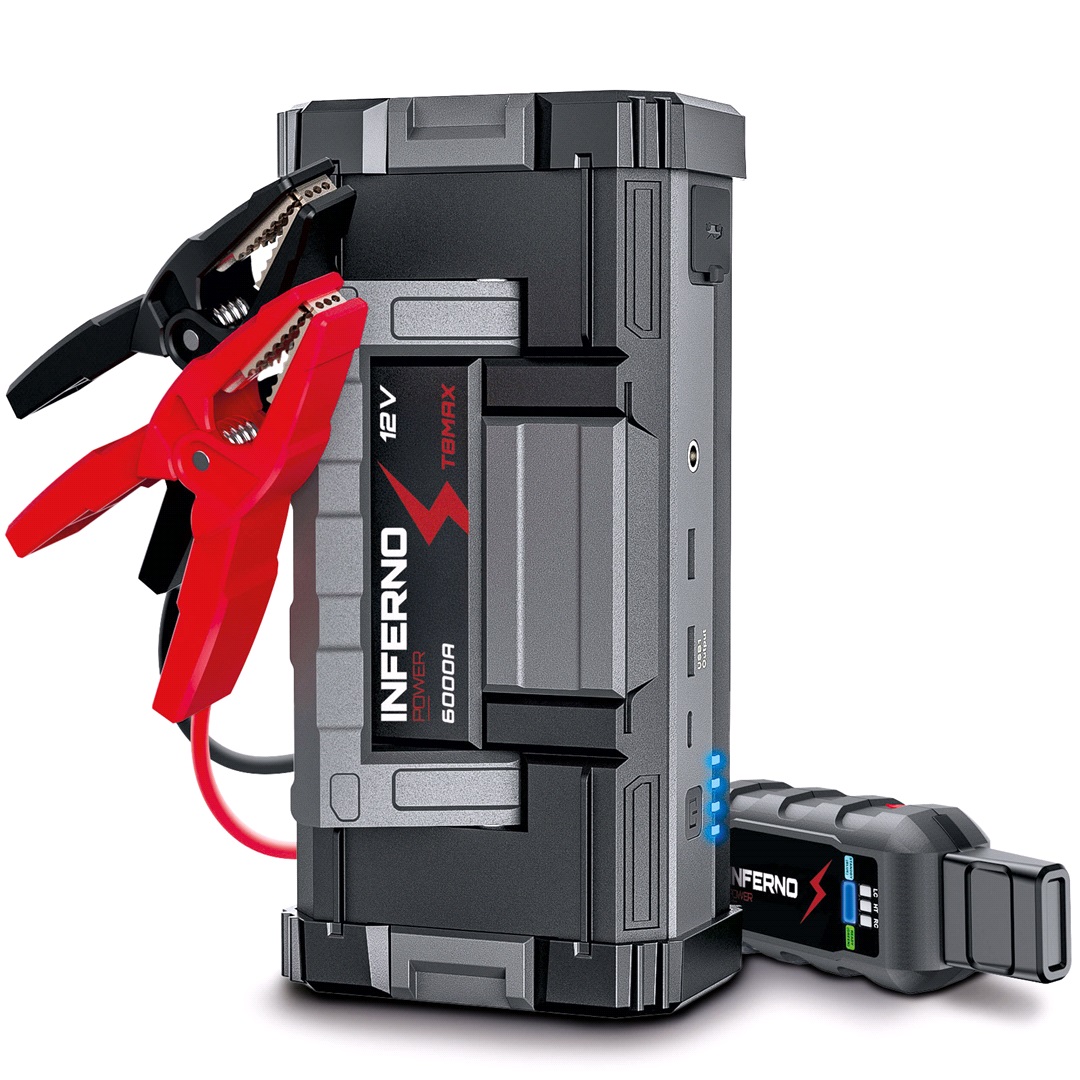 Inferno Lithium Jumpstarter 6000A T8MAX